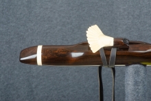 African Blackwood  Native American Flute, Minor, Mid F#-4, #D1AAA (7)